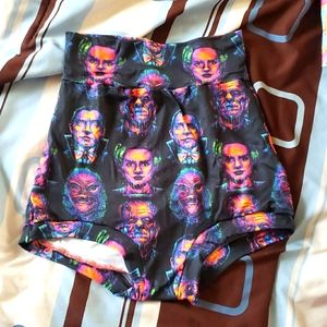 Handmade brand new adult "bummies" short shorts universal monsters